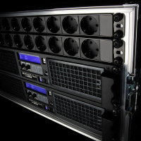 ADAM HALL 87471 USB 8 gniazdkowa listwa zasilająca 19’’ z włącznikiem i 2 gniazdami USB rackowa